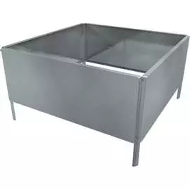 Готовая оцинкованная грядка на дачу Delta-Park GZ 30018GZ_7070Zn