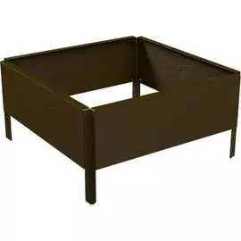 Готовая оцинкованная грядка на дачу Delta-Park GX 30020GX_4545Br