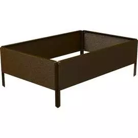 Готовая оцинкованная грядка на дачу Delta-Park