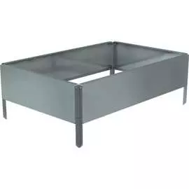 Готовая оцинкованная грядка на дачу Delta-Park