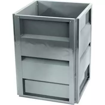 Готовая оцинкованная грядка на дачу Delta-Park GW 30013GW_5050Zn