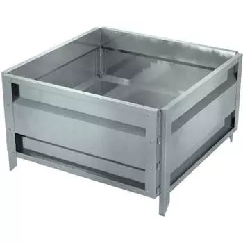 Готовая оцинкованная грядка на дачу Delta-Park GU 30013GU_7070Zn