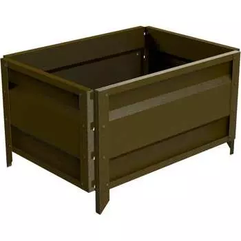 Готовая оцинкованная грядка на дачу Delta-Park GU 30013GU_5070Br