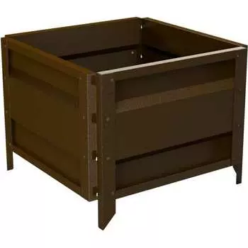 Готовая оцинкованная грядка на дачу Delta-Park GU 30013GU_5050Br