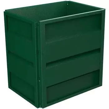 Готовая оцинкованная грядка на дачу Delta-Park GW 30013GW_5070Gr