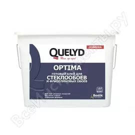 Готовый клей для стеклообоев Quelyd
