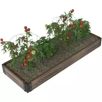 Готовый комплект грядки Еврогрядка