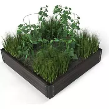 Готовый комплект грядки Еврогрядка