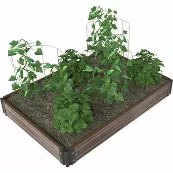 Готовый комплект грядки Еврогрядка