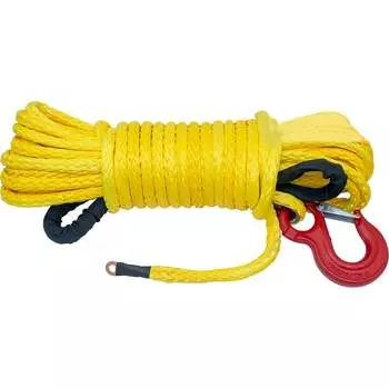 Готовый синтетический трос для лебедки РИФ Rope8mm15m