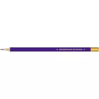 Графитный карандаш Воскресенская карандашная фабрика HB заточенный волшебная палочка 518490