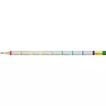 Графитный карандаш Воскресенская карандашная фабрика HB круглый с ластиком заточенный Таблица умножения 2 716762