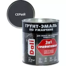 Графитовая грунт-эмаль по ржавчине DALI Dali 232351