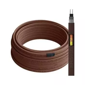 Греющий кабель для обогрева труб, водостоков и кровли IndAstro Lite 2243191