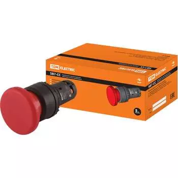 Грибовидная кнопка TDM ELECTRIC SB7-CC45 SQ0746-0047