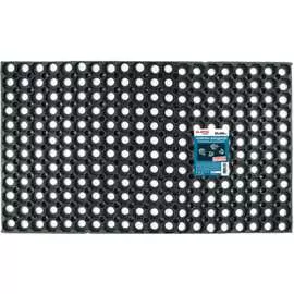 Грязесборный входной резиновый ячеистый коврик LAIMA EXPERT 607813