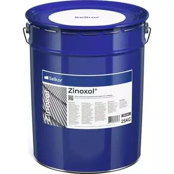 Грунт-эмаль для оцинкованной кровли Selkor Zinoxol 12244