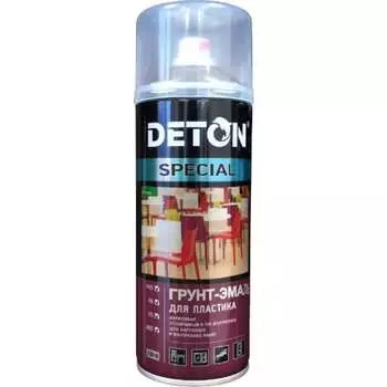 Грунт-эмаль для пластика Deton DTN-A07303