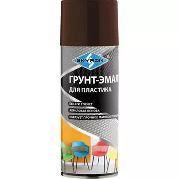 Грунт-эмаль для пластика SKYRON SR-28017