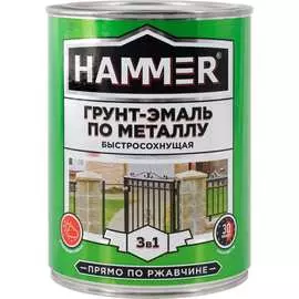 Грунт-эмаль по металлу Hammer ЭК000116552