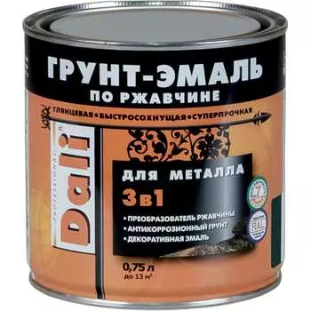Грунт-эмаль по ржавчине DALI 45890
