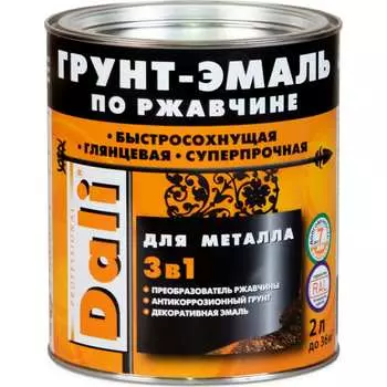 Грунт-эмаль по ржавчине DALI 41770