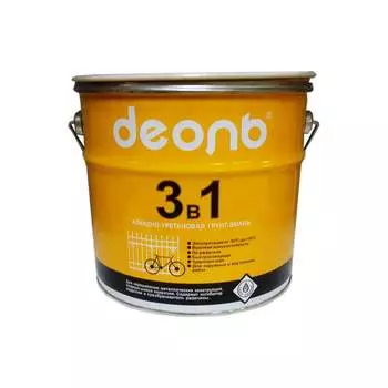 Грунт-эмаль по ржавчине Деоль D3V1G3
