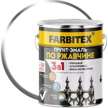 Грунт-эмаль по ржавчине Farbitex 4300013878