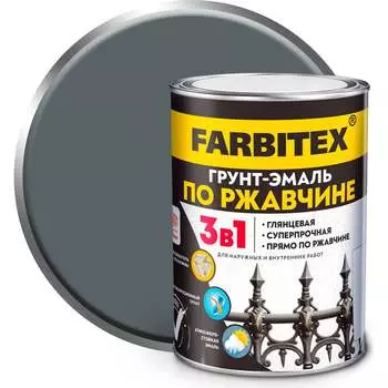 Грунт-эмаль по ржавчине Farbitex 4300013911