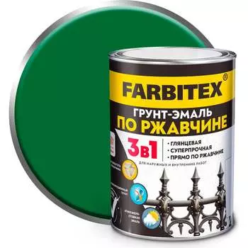 Грунт-эмаль по ржавчине Farbitex 4300013918