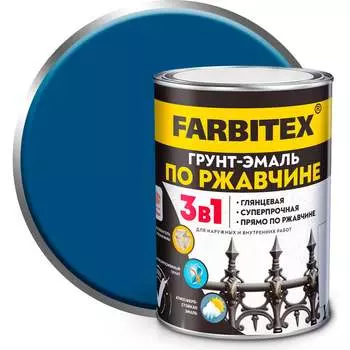 Грунт-эмаль по ржавчине Farbitex 4300013923