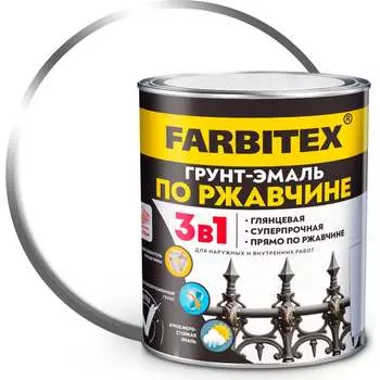 Грунт-эмаль по ржавчине Farbitex 4300013976