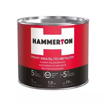 Грунт-эмаль по ржавчине HAMMERTON 205549
