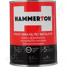 Грунт-эмаль по ржавчине HAMMERTON 205550