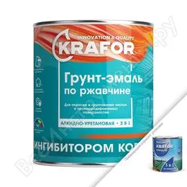 Грунт-эмаль по ржавчине KRAFOR 26681