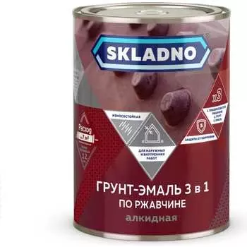 Грунт эмаль по ржавчине ПРЕСТИЖ skladno 243719