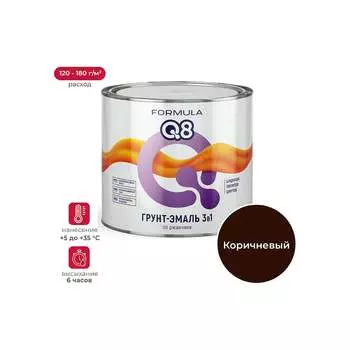 Грунт-эмаль по ржавчине ПРЕСТИЖ FORMULA Q8 52032