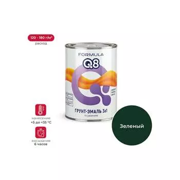 Грунт-эмаль по ржавчине ПРЕСТИЖ FORMULA Q8 52029