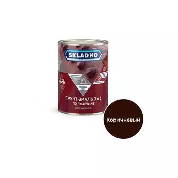 Грунт эмаль по ржавчине ПРЕСТИЖ skladno 243713