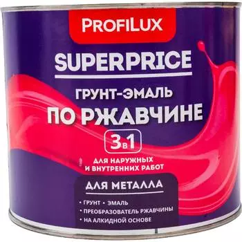Грунт-эмаль по ржавчине Profilux superprice МП00-000558