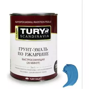Грунт-эмаль по ржавчине TURY МС-102 20014623