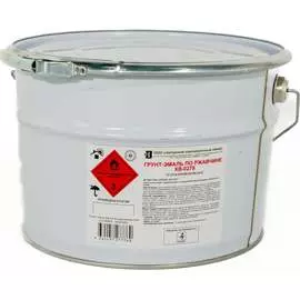 Грунт-эмаль по ржавчине ЗАГОРСКИЙ ЛАКОКРАСОЧНЫЙ ЗАВОД ХВ-0278 ZLK05361