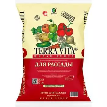 Грунт Terra Vita Живая Земля для рассады 4601104000390