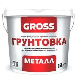 Грунтовка по металлу GROSS Металл 4620002840082