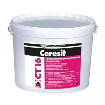 Грунтовка под тонкие штукатурки ceresit ct 16 10 л 1/44 18109
