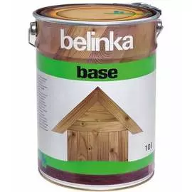 Грунтовочная основа-антисептик для защиты древесины belinka base 10л 54500