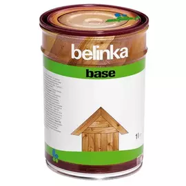 Грунтовочная основа-антисептик для защиты древесины belinka base 1л 54200