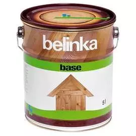 Грунтовочная основа-антисептик для защиты древесины belinka base 5л 54203