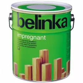 Грунтовочная основа-антисептик для защиты древесины belinka impregnant 2,5л 32300