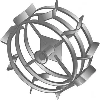 Грунтозацепы 2 шт. тип.1 для целина мб, каскад, кадви, нева целина 10101